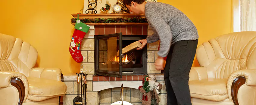 Gas to Wood-Burning Fireplace Conversion Services in Lynbrook, New York