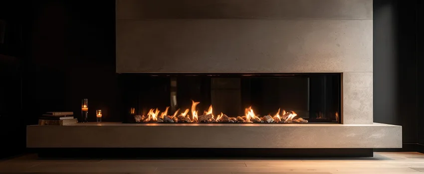 Gas Fireplace Ember Bed Design Services in Lynbrook, New York