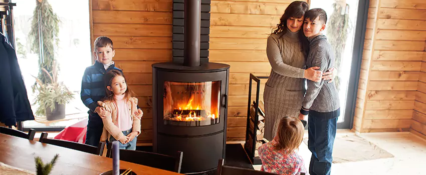 Morso Cast Iron Fireplace Insert Installation in Lynbrook, New York