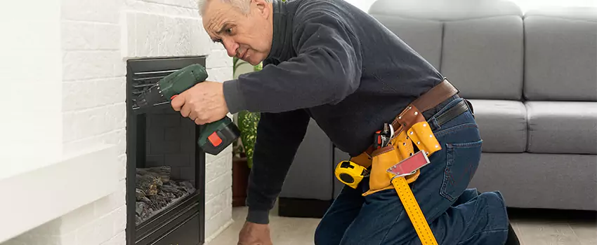 New Indoor Fireplace Installation in Lynbrook, New York
