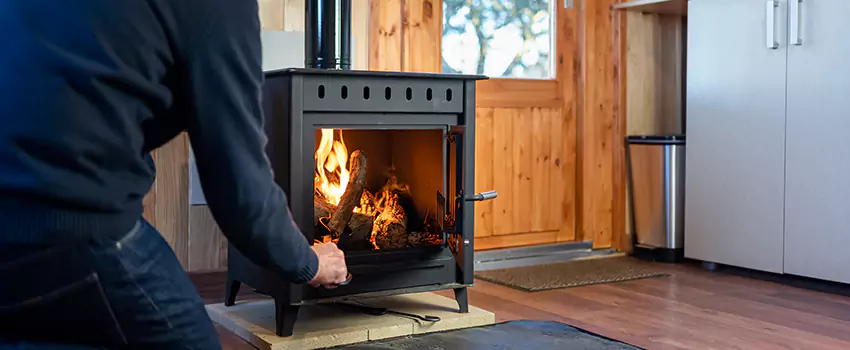 Open Hearth Wood Fireplace Installation in Lynbrook, NY